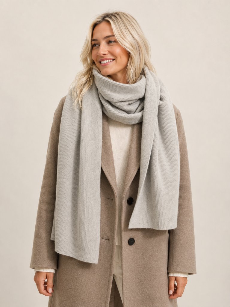 Buck Mason Idllywind Cashmere Merino Scarf Unisex Nwt